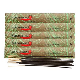 Auroshikha Marbling ~ Ylang Ylang Incense Sticks (5 Pack - Total of 50 gram)