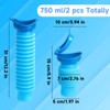 2Pcs Urinal Bottle, Portable Travel Urinal for Men, Collapsible Pee