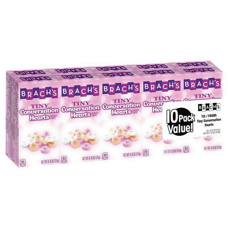 Brachs Tiny Conversation Hearts 0.75oz (10pack)