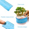 Bendable Ruler, Transparent Plastic Ruler Set, Shatterproof Flexible Ruler, Double-Sided