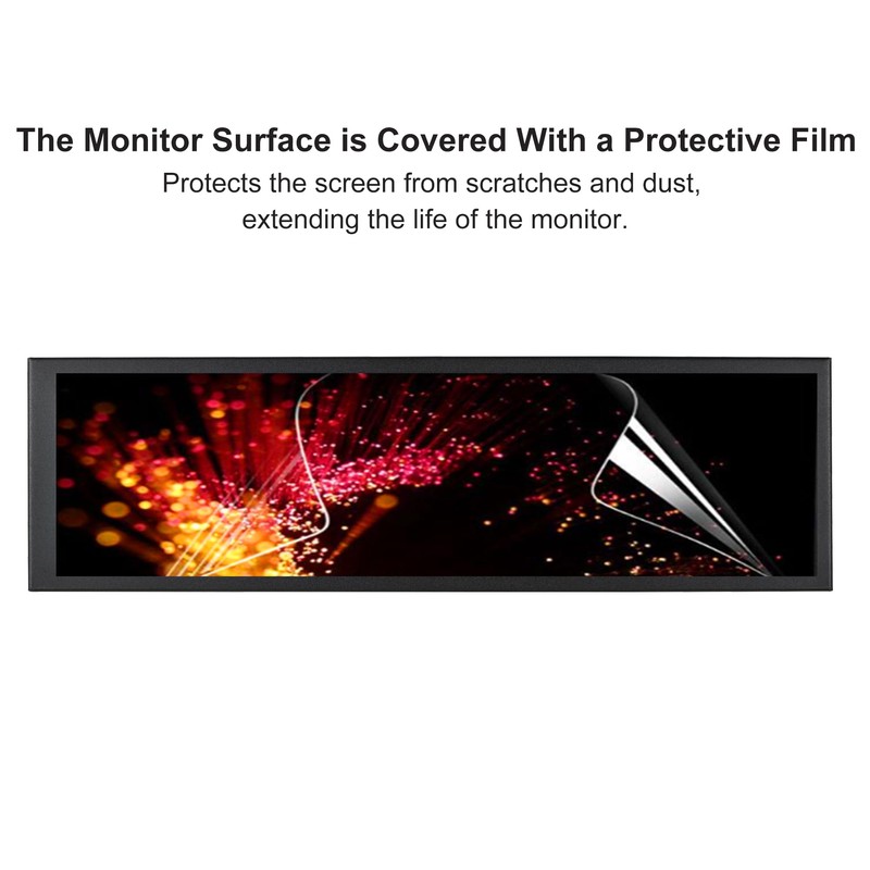 wisecoco 8.8 Inch Computer Secondary Screen CPU Temperature Monitor with