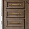 khtumeware 10 Pack 6 Inch(152mm) Antique Brass Cabinet Pulls Heavy