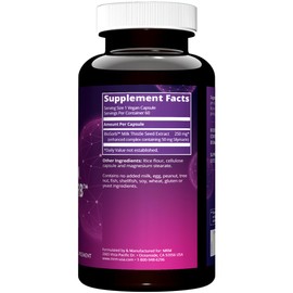 MRM Nutrition Silymarin with Biosorbâ„¢ | Highly absorbable | Antioxidant | Gluten-Free + Vegan | 60 Servings