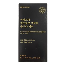 Esther Formula Yeosther Brewer's Yeast Biotin Ultra Care 4g x 14 Packets 1 Box / 에스더포뮬러 여에스더 맥주효모 비오틴 울트라 케어 4g x 14포 1박스