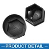 A ABSOPRO Car Wheel Lock Lug Bolt Nut Cover Caps