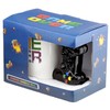 Puckator GAME OVER Gamecontroller geformter Henkel Tasse aus Dolomit-Keramik
