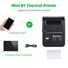 Bisofice Portable Wireless BT 58mm 2 Inch Thermal Receipt Printer