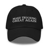 Make Trucking Great Again Dad Hat - Funny Trucking Embroidered