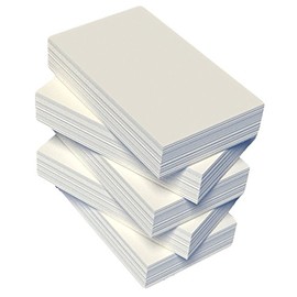 Debra Dale Designs 3 x 5 Index Cards Packaged in 100's 110# White Index (500)