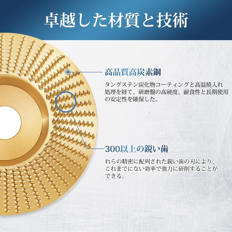 Wood Grinder Blade Disc Angle Processing Replacement Blade Wood Disc