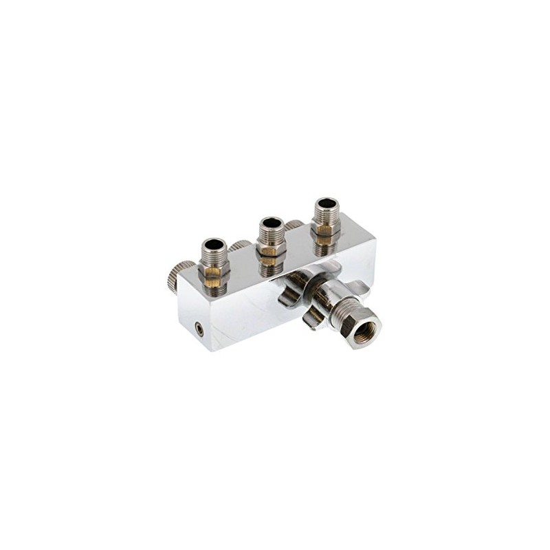 Master Airbrush 3-Way Metered Airbrush Manifold - Individual Airflow Control