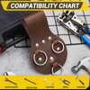 Beeveer 1 Pcs 3 Ring Spud Wrench Holder Sleever Bar