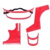 4 Pieces Beard Shaping and Styling Tool, Moustache Edge Shaving
