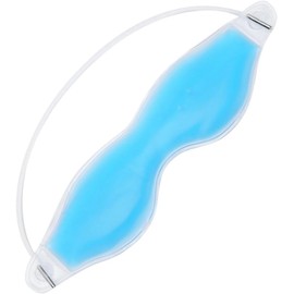 Jiawu Máscara de Ojos Fría para Dormir, Compresa de Gel Frío y Caliente