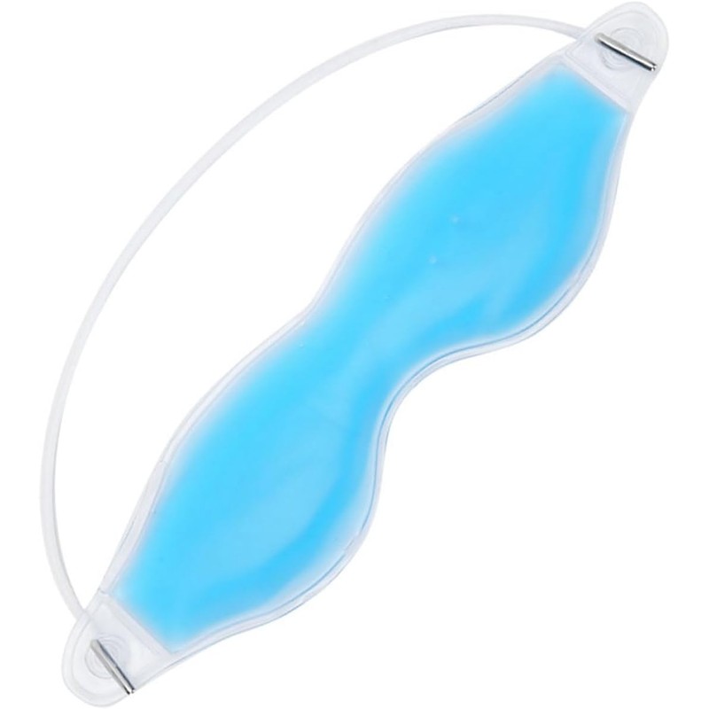 Jiawu Máscara de Ojos Fría para Dormir, Compresa de Gel