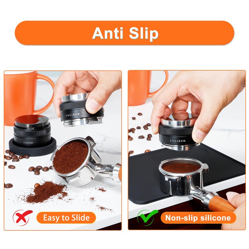 Espresso Tamping Mat Coffee Tamper - Food grade Silicone Espresso