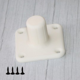 PIAOLGYI Bracket for Bird Buddy Bird Feeder Pole Mount,Bird Accessories Compatible with Bird Buddy Birdfeeder(White)