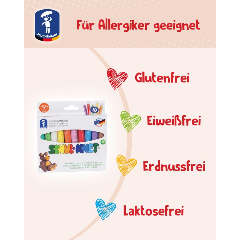 Feuchtmann Schul-Knet Basic Modelling Dough
