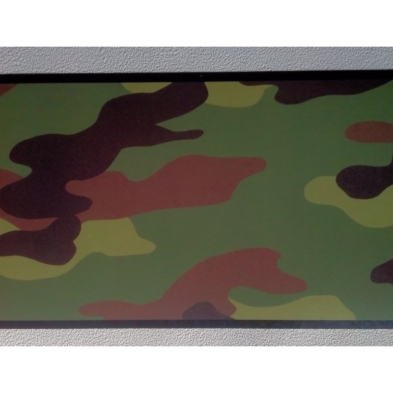 Camouflage Camo Wallpaper Wall Border - Green