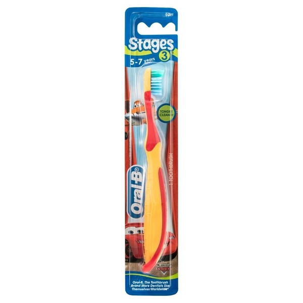 Oral-B Toothbrush Stages 3 (5 - 7 Years) Soft (Assorted Designs)