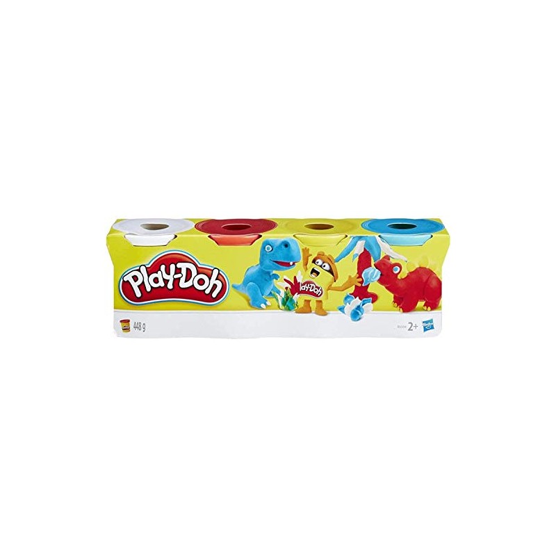 New 2015 Play-Doh 4X Tub Pack Classic Colours / Age