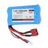 18650 7.4V 1300mAh Li Ion Battery Rechargeable Battery Fit for