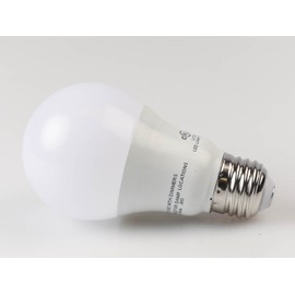 Satco Non-Dimmable 8.5 Watt, 120-277 Volt 4000K A-19 LED Bulb, Enclosed Rated