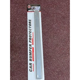 Universal 3x 81" SILVER CAR BUMPER GUARD PROTECTOR FRONT REAR CORNER CITY PARKING BP-467