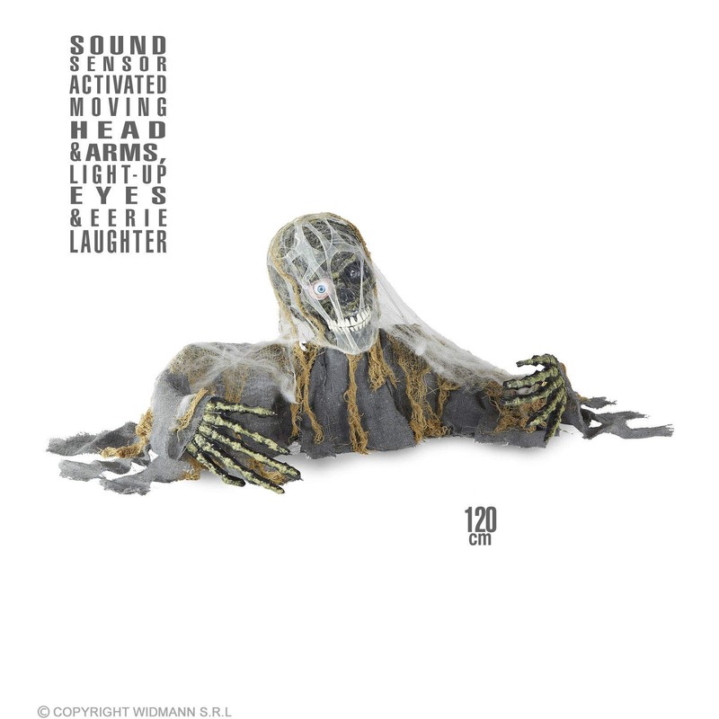 WIDMANN 01385 Zombie Skeleton Costume ? 120 cm