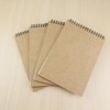 Aacehlh 4 Pack Graph Paper Notebook, A5 Top Wirebound Grid