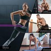 Fitnessbänder 5er-Set,Widerstandsstufen,Gymnastikband,Klimmzugband,Widerstandsbänder,Resistance Bands für Yoga,Pilates,Training,Physiotherapie,Klimmzughilfe,Krafttraining für Männer und Frauen