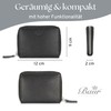 Baur Women's Genuine Leather Wallet, Mini Wallet with RFID Protection,