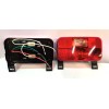 Bargman 30-92-109 Tail Light W/Backup, License Bracket & Black Base