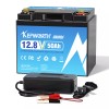 KEPWORTH LiFePO4 12V 50AH Deep Cycle 50A BMS Lithium Battery