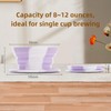 VVGCS Paperless Travel Collapsible Pour Over Dripper Kit, Travel Pour