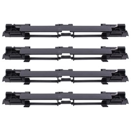 HouYeen Car Roof Carrier Cover Rail Trim Moulding Flap for Vauxhall for Opel Astra H Zafira B 2004-2010 Pack of 4