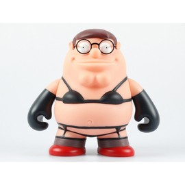 Kidrobot Family Guy: Intimate Apparel Peter Medium Black Figure