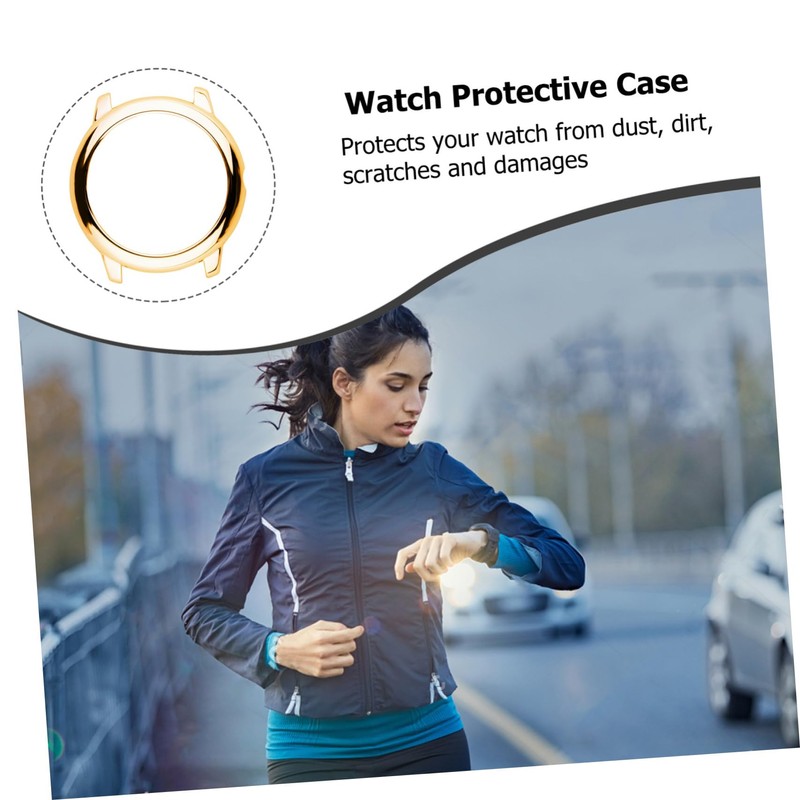 DOITOOL 2 Pcs Protective Case -Resistant Frame Case Frame Smartwatches