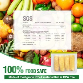 Reusable Freezer Bags - 6 Pack Gallon Bags BPA Free, Leakproof, Extra Thick | Food Storage Bags for Freezer, Meal Prep, Travel, Kitchen, Salad & Marinate