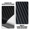 4 Strips Car Door Sill Protectors with 1 Strip Boot