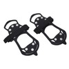 2pcs/set 10 Tooth Crampons Shoe Cover Rustproof Durable Mountaineering Ice