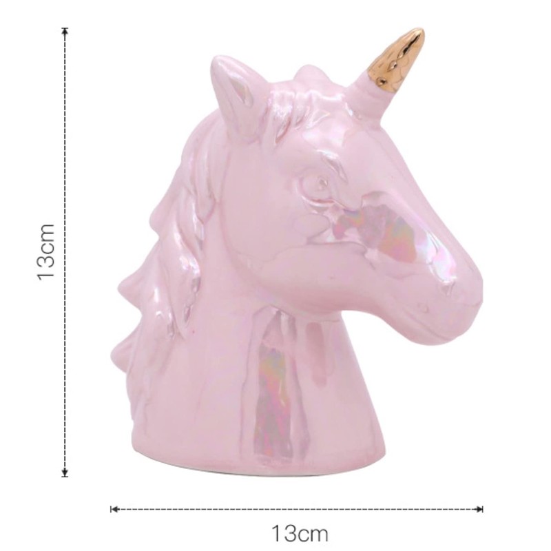 Queen-b Piggy Bank, Unicorn, Stylish, Cute, Piggy Bank, Interior, Figurine,
