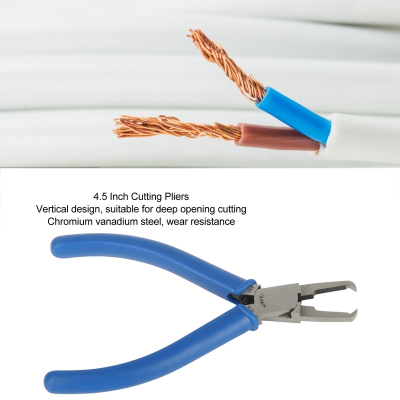 4.5 Inch Cutting Pliers with Return Spring Model Cutting Nippers