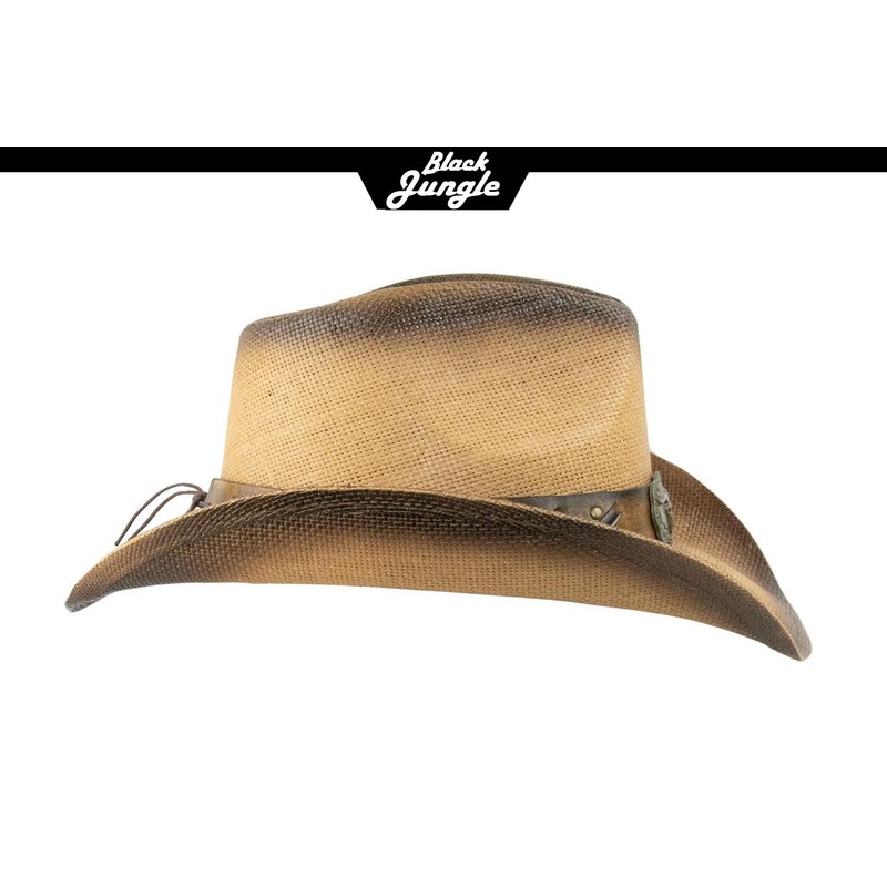 Black Jungle Tobago Summer Hat Straw Hat Outdoor Hat Sun