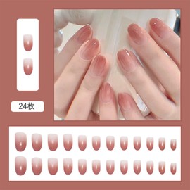 XUZOO Nail Tip, 3D False Nail Tip, Cute, Stylish, Popular, Simple, Bridal Nail Tip, Wedding, Crystal, Pearl, Butterfly, Flower, 3D Nail Tip, Short, Long, Hand Nail Tip, Nail Sticker, Nail Tool, Double