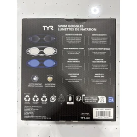 TYR LCWAGCA074ALL Cstc Adult Goggle Se SMK/BLK OS