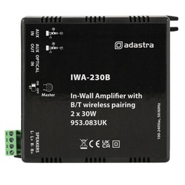 Adastra | Bluetooth In-Wall Full Stereo Amplifier | 2 x 15W