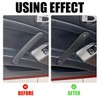 Jerbor 2Pcs Aluminium Car Interior Door Pull Handle for Mitsubishi