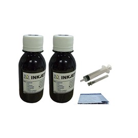 ND R@ 2X100ml Black Refill Ink for 63 63XL:Deskjet 3636 Deskjet 3638 Envy 4511 e-All-in-One Envy 4512 e-All-in-One Envy 4520 Envy 4526