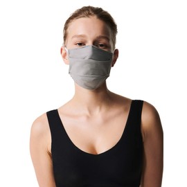 Chantelle - Face Mask - Adult Size - Guaranteed filtration, tested 50 washes - OEKO-TEX Standard 100 - Light grey. Set of 5
